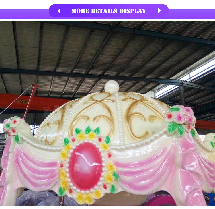 6 Seats Royal Carousel Horse CS06Z01