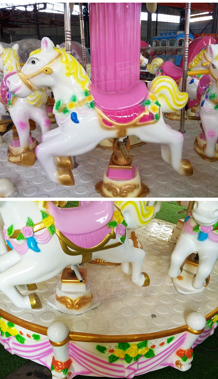 6 Seats Royal Carousel Horse CS06Z01