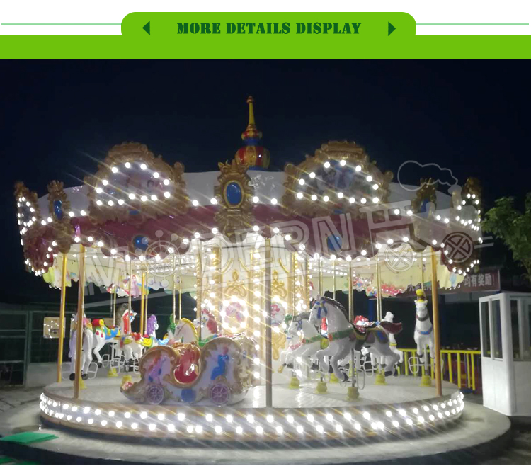 24 Seats Luxurious Carousel Horse CS24Z02