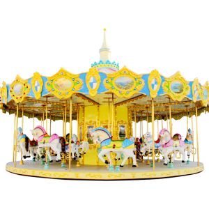 Luxurious Carousel Horse MZM03