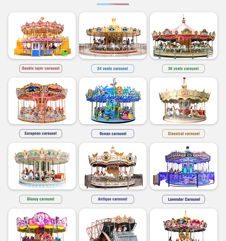 24 Seats Carousel Horse CS24Z03