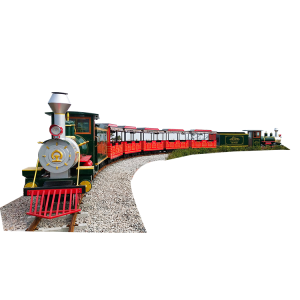 Trackless tourist train TRB09-1